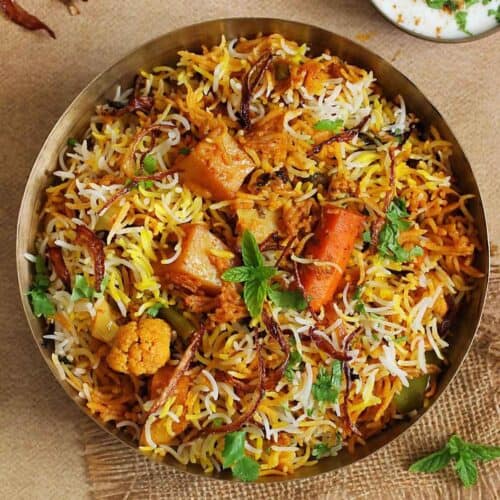 vegetable biryani